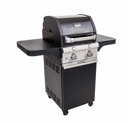 Deluxe Black 2-Burner Grill