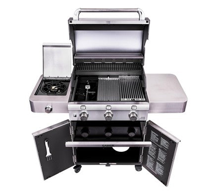 Deluxe Stainless 3-Burner Grill