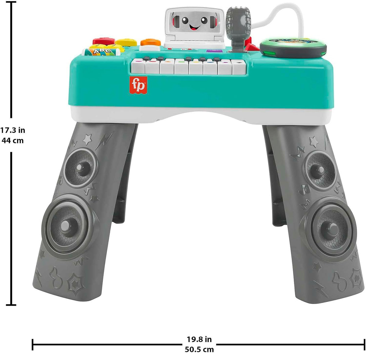 Interactive DJ Activity Play Table – Musical Learning Toy with 3 Piano Modes, Lights & Multi-Language Sounds