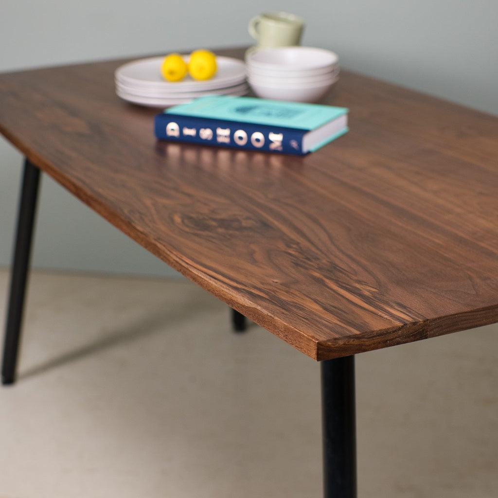 Walnut Dining Table, Dua
