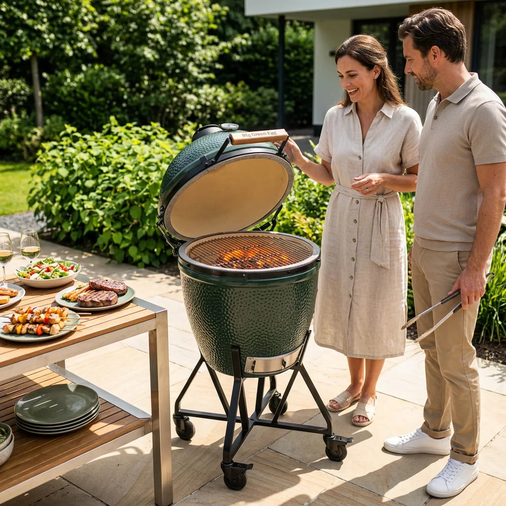 Big Green Egg Integgrated Nest Handler