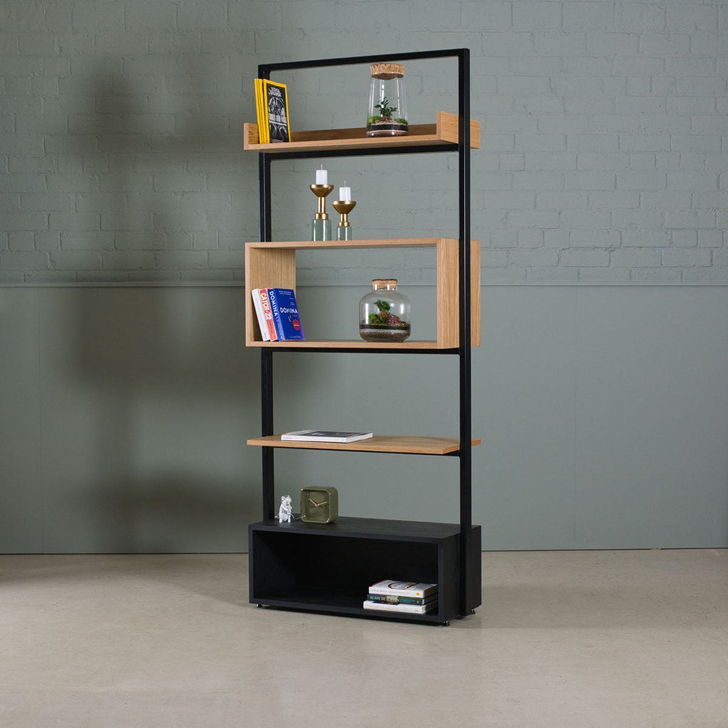 Oak Shelving Units, Iva