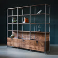 Walnut Shelving Unit, Novo