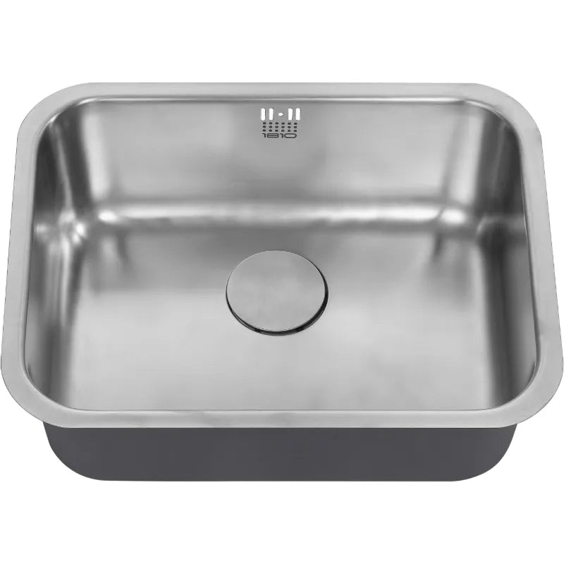 1810 EtroUno 550U Undermount Stainless Steel Single Bowl Kitchen Sink