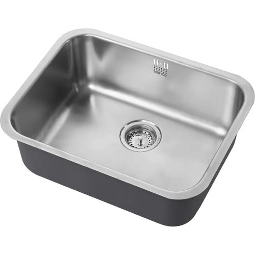 1810 EtroUno 550U Undermount Stainless Steel Single Bowl Kitchen Sink