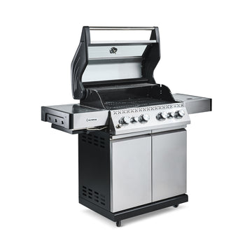 Olympus 6-Burner Stainless Steel Gas BBQ
