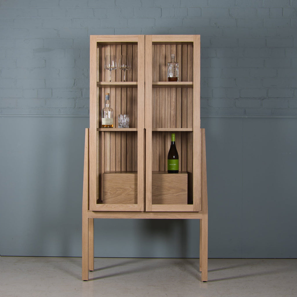 Oak Display Cabinet, Neko