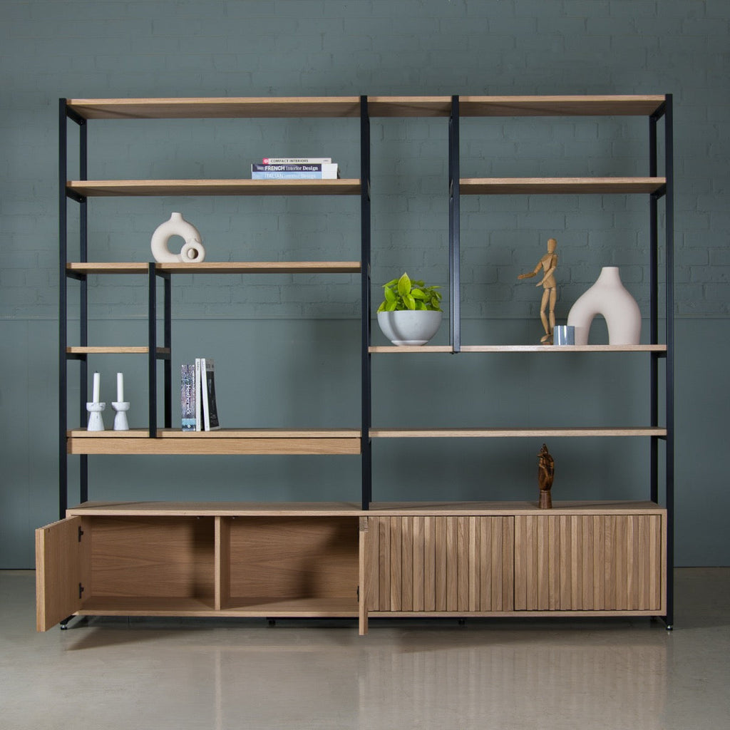 Workstation Oak Desk, Frame