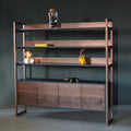Walnut Shelving Unit, Moi