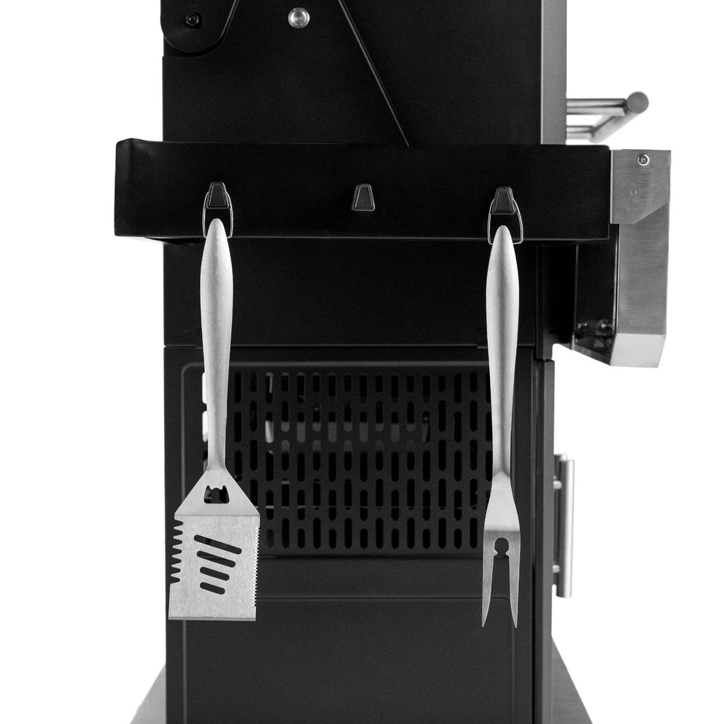 1150 Gravity Fed Charcoal BBQ Grill and Smoker