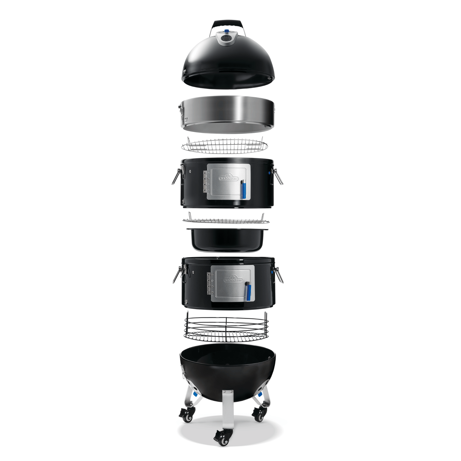 Apollo 18″ AS18K Charcoal Grill and Water Smoker