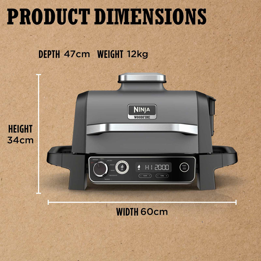 Woodfire Electric BBQ Grill & Smoker