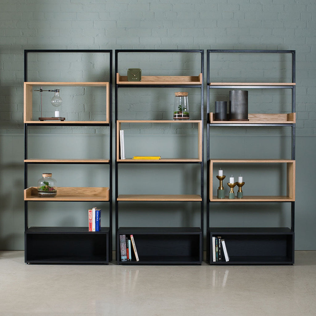 Oak Shelving Units, Iva