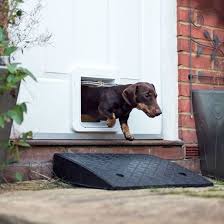SureFlap Microchip Cat Flap – White Selective Entry Cat Door
