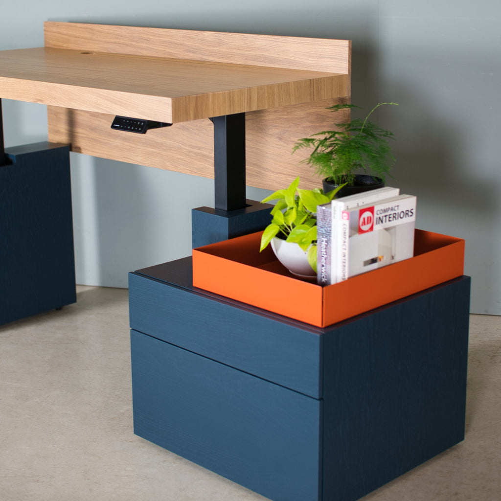Oak Sit-Stand Desk, Raze